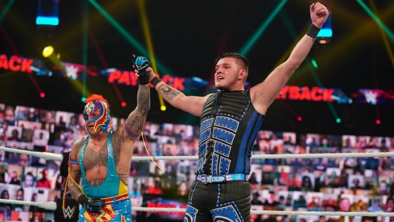 Rey and Dominik Mysterio in WWE