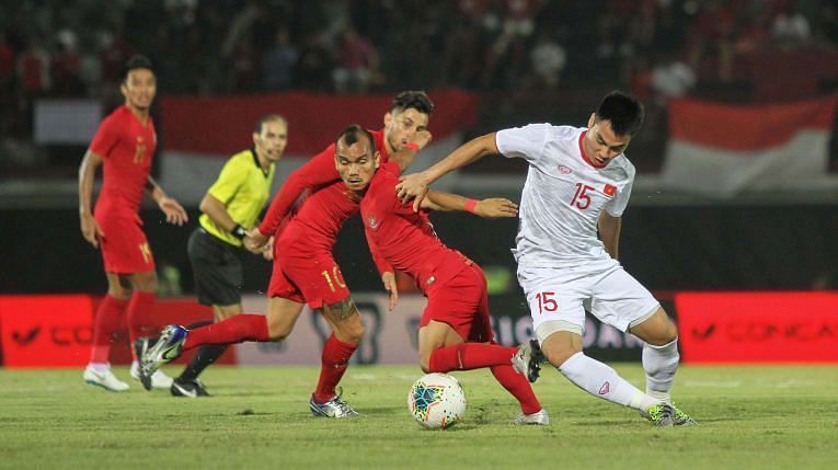 Indonesia plays host to the United Arab Emirates at the Zabeel Stadium on Friday