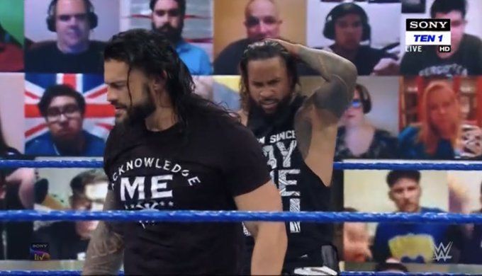 Roman Reigns and Jey Uso