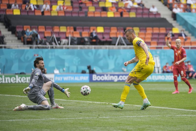 Andriy Yarmolenko and Roman Yaremchuk score for the second game running at Euro 2020