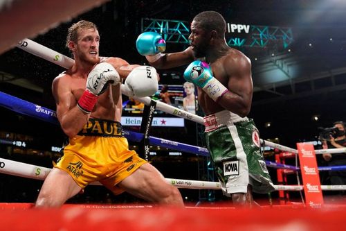 Logan Paul and Floyd Mayweather's match ended in a draw