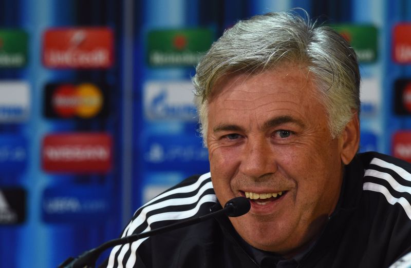 Real Madrid manager Carlo Ancelotti. (Photo by Handout/UEFA via Getty Images)