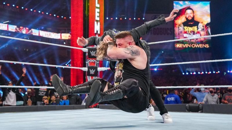 Kevin Owens has been using the Stunner as his finishing move!