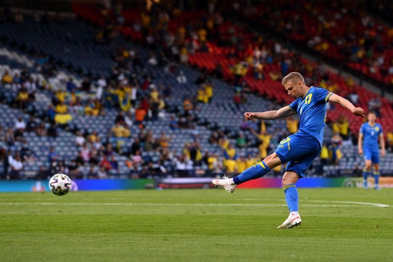 Zinchenko gave a man-of-the-match display against Sweden