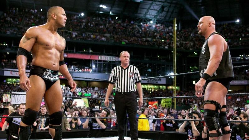 Stone Cold vs The Rock