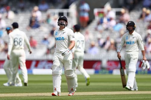 New Zealand suffered a middle-order collapse in the first innings of the Lord's Test