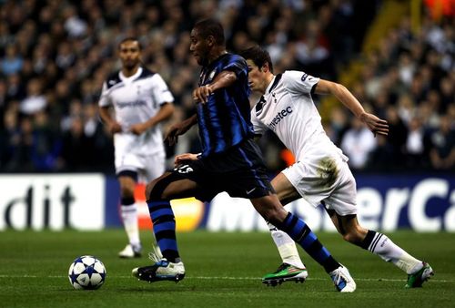 Bale in his first stint as a Tottenham Hotspur player