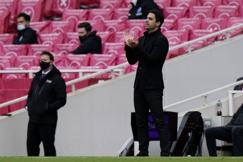 Arsenal manager Mikel Arteta