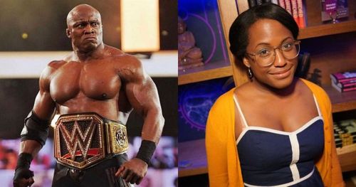 Bobby Lashley and Kenice Mobley.