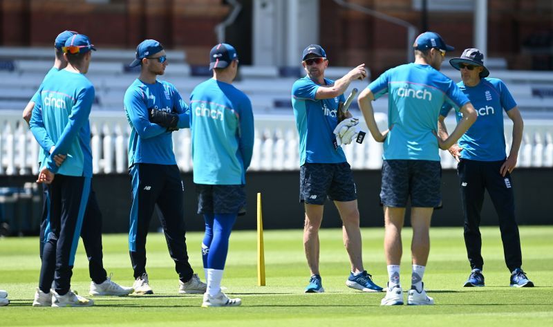 England team in training ahead of New Zealand series.