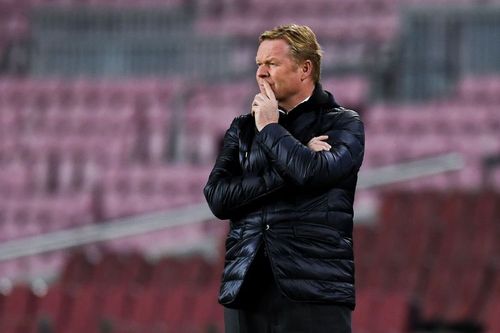 Barcelona manager Ronald Koeman