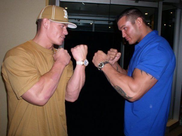 John Cena and Randy Orton