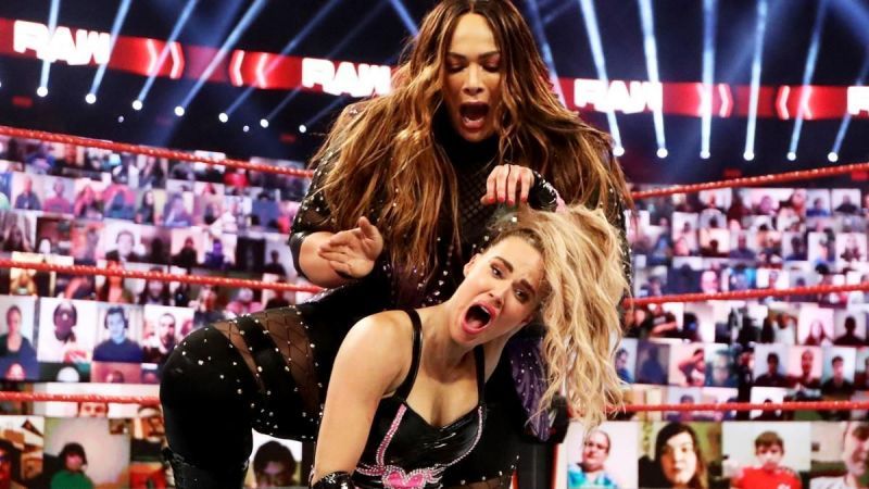 Nia Jax and Lana