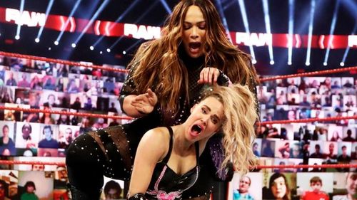 Nia Jax and Lana