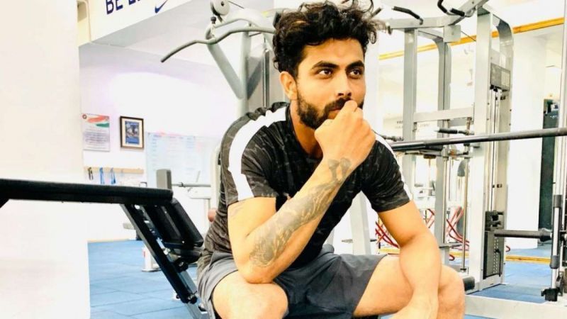 Indian cricketer Ravindra Jadeja loves his tattoos