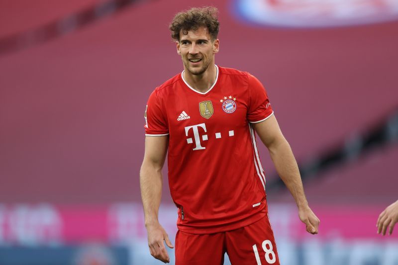 Leon Goretzka in action for FC Bayern Munich in the Bundesliga