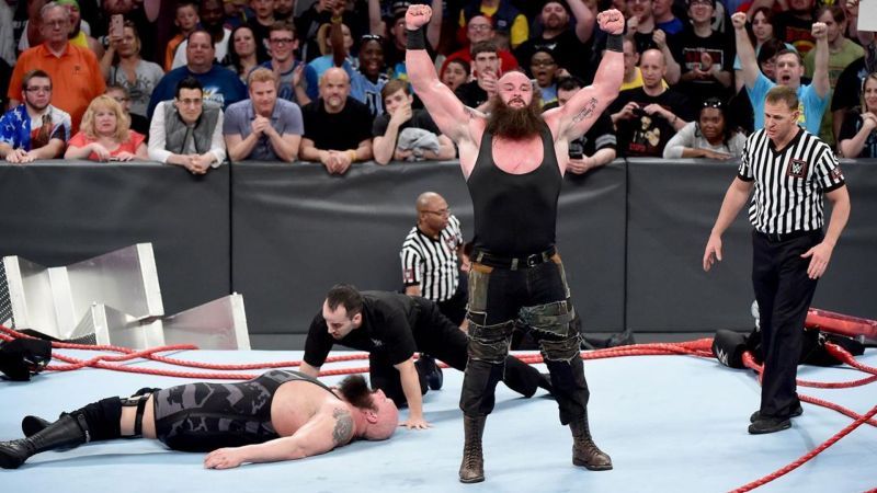 The Big Show and Braun Strowman had multiple major matches in 2017 leading to some incredible moments on Monday Night RAW