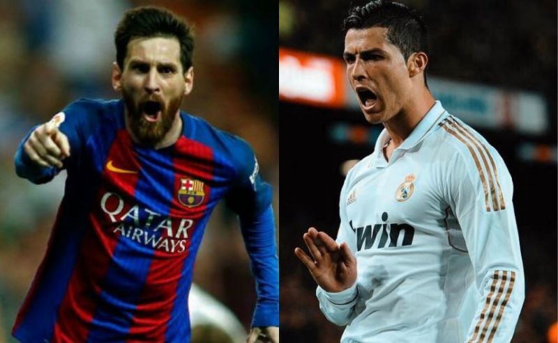 Lionel Messi and Cristiano Ronaldo