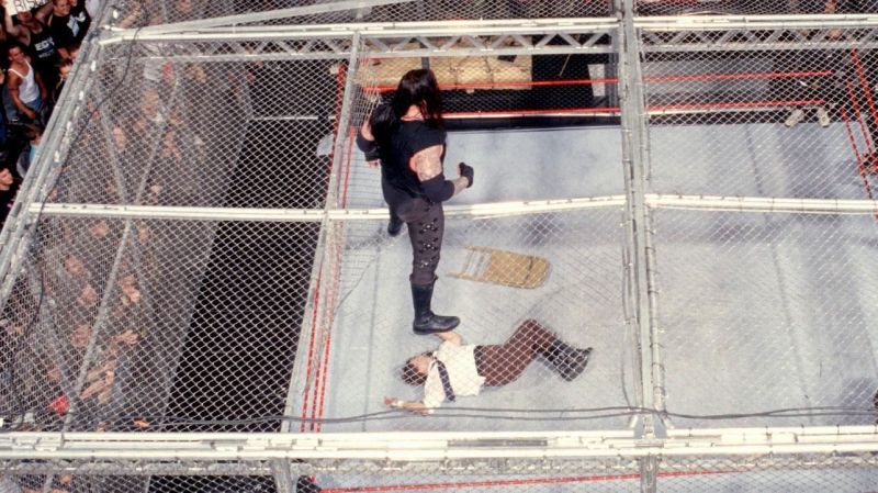 WATCH: Undertaker v Mankind&#039;s Famous Hell In A Cell Match In Full