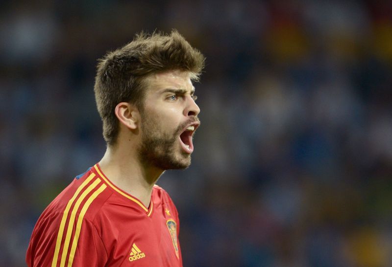 Gerard Pique has stepped up for Spain