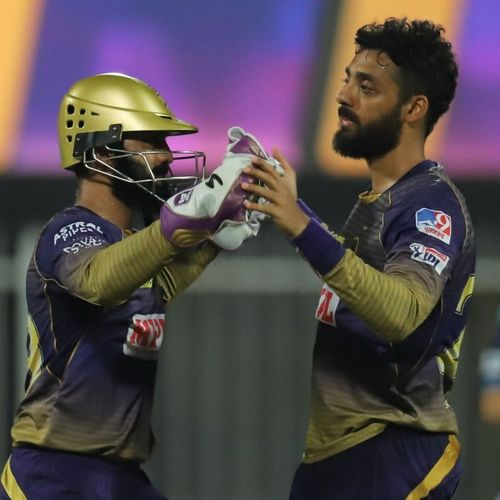 Dinesh Karthik has taken Varun Chakravarthy under his wing with both TN and KKR