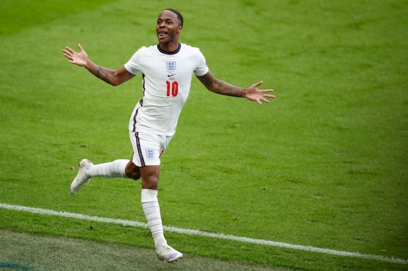 Sterling got his third goal of Euro 2020