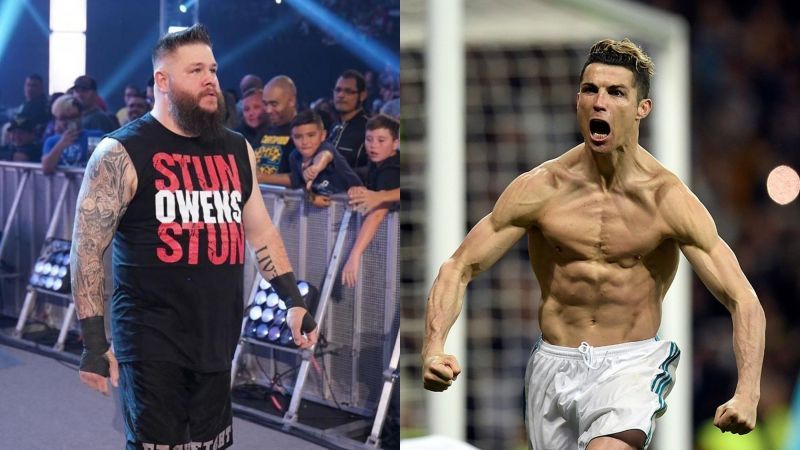 Kevin Owens and Cristiano Ronaldo