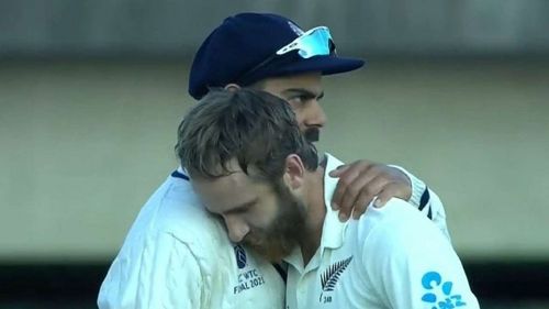 Kane Williamson's photo with Virat Kohli that won the internet