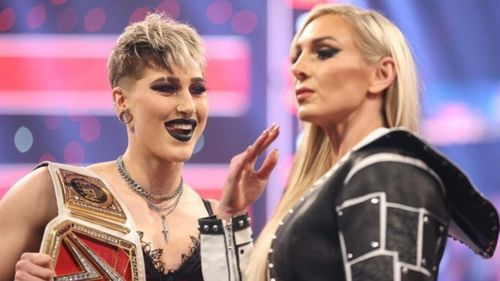 Charlotte Flair and Rhea Ripley had a great match