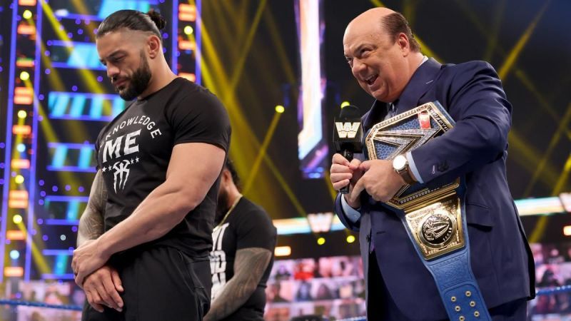 Roman Reigns with Paul Heyman