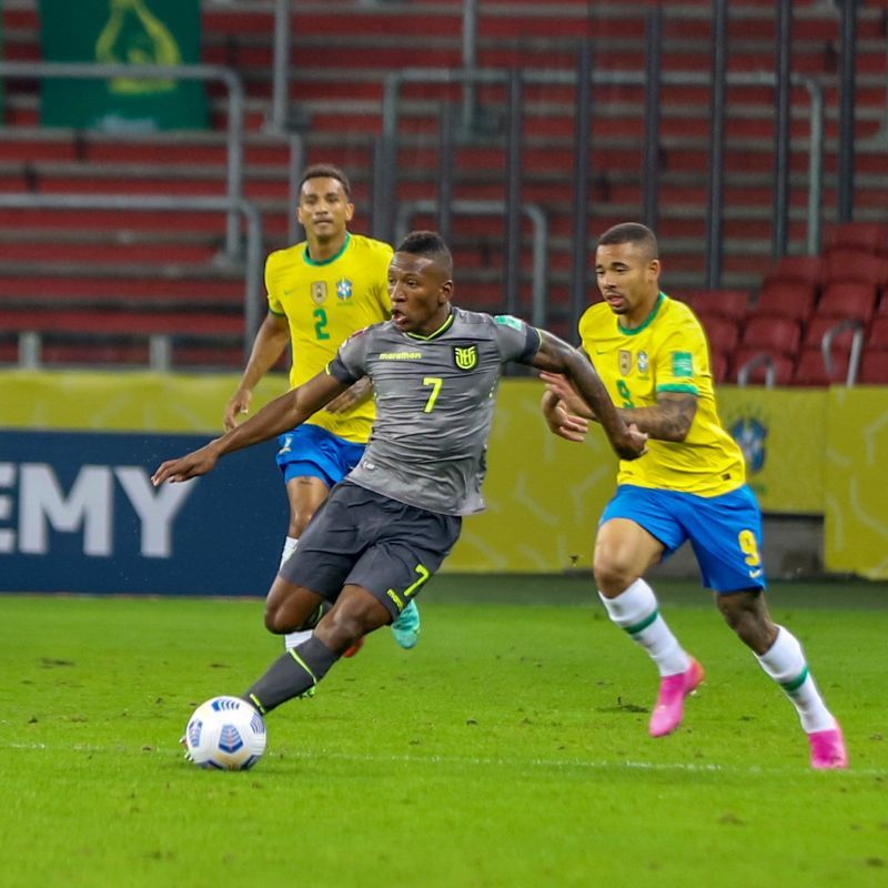 Ecuador didn't attempt a single effort on target against Brazil.