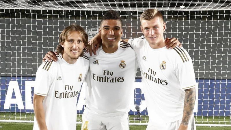 Luka Modric, Casemiro and Toni Kroos (Pic cred: The Cult of Calcio)