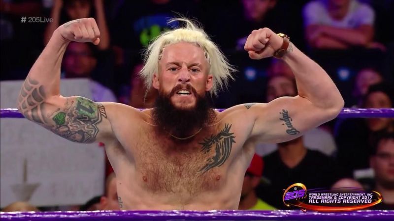 Enzo Amore worked with WWE from 2012-2018