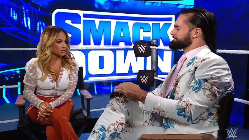 Seth Rollins did not like Kayla Braxton&#039;s questions