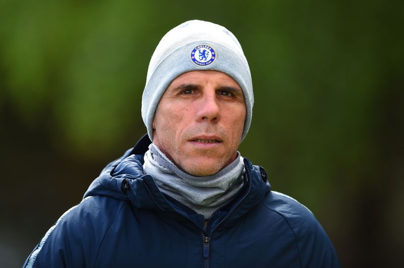 Chelsea legend Gianfranco Zola. (Photo by Harriet Lander/Getty Images)