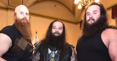 Erick Rowan, Bray Wyatt, and Braun Strowman.