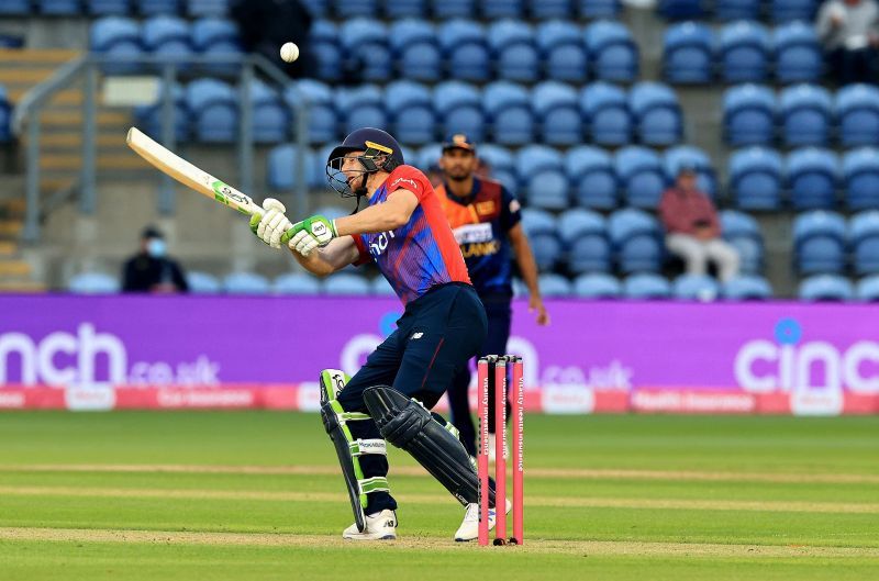 Jos Buttler in action during the first T20I against Sri Lanka. (Pic: Getty Images)