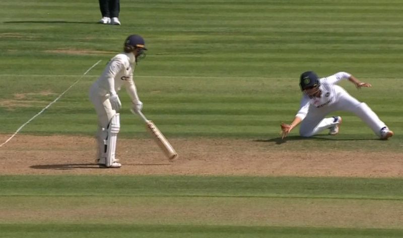 Shafali Verma took a brilliant catch to send back Tammy Beaumont for 66. Pic: Twitter
