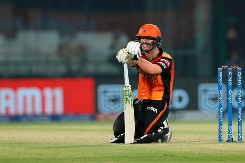 David Warner was not his normal explosive self for SRH in IPL 2021 [P/C: iplt20.com]