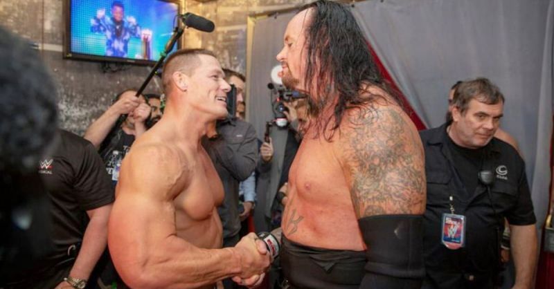 John Cena and The Undertaker
