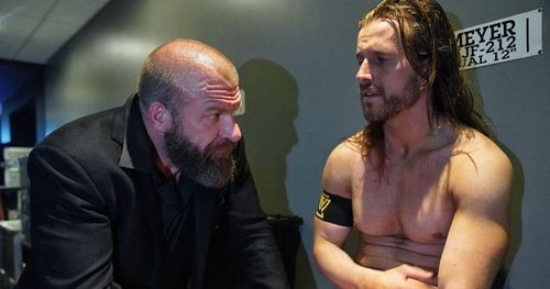 Triple H and Adam Cole