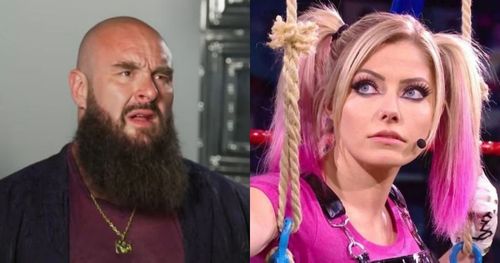 Braun Strowman and Alexa Bliss.