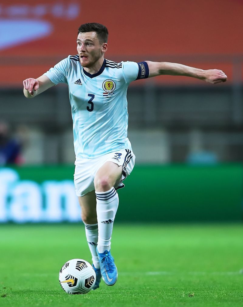 Andy Robertson will be captaining Scotland at Euro 2020