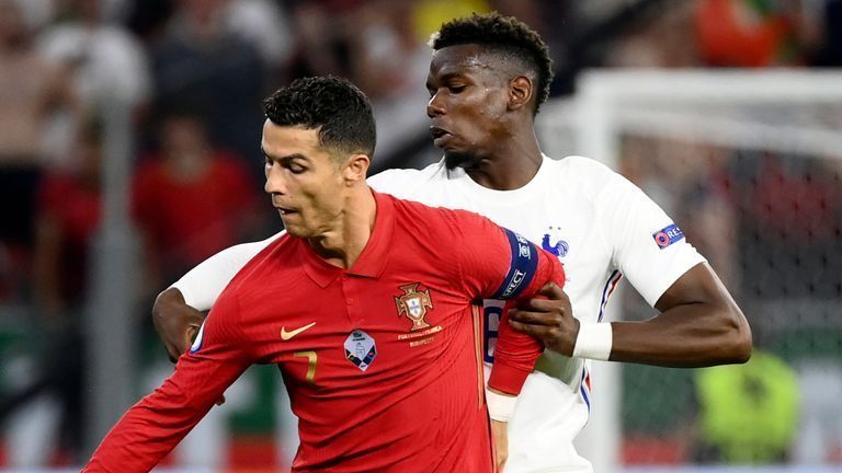 Portugal drew 2-2 with France.