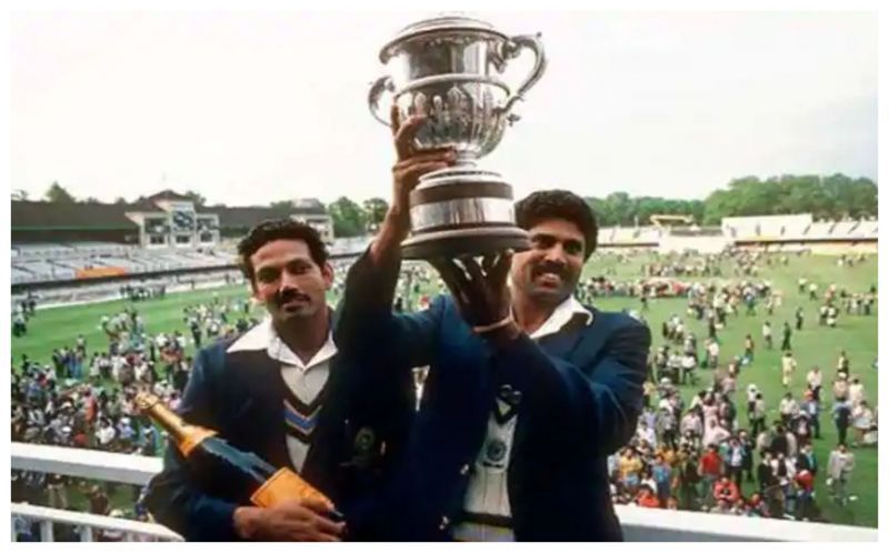 Kapil Dev lifts the 1983 World Cup (Photo: Reuters)