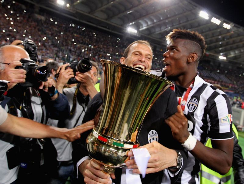 Max Allegri is keen to bring Pogba back to Juventus