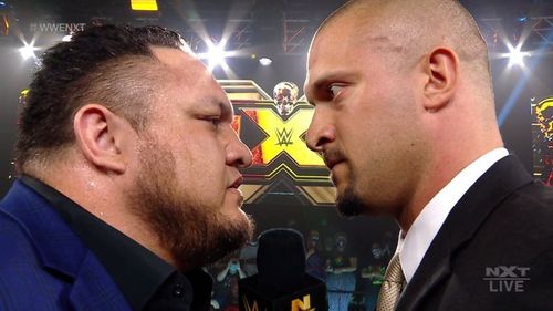 Samoa Joe is back on NXT