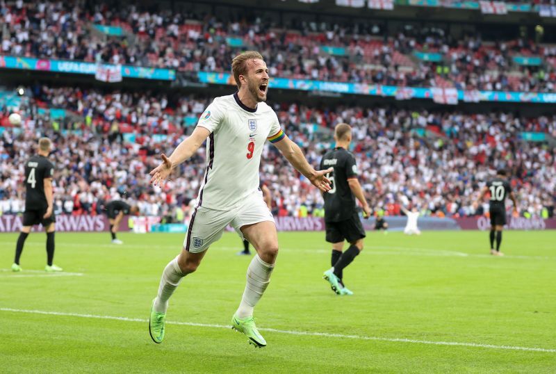 Harry Kane scored his first goal of the Euro 2020 against Germany.