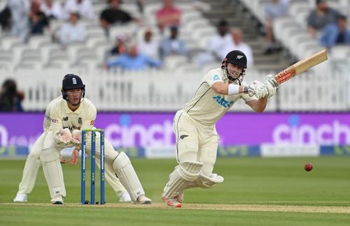 Henry Nicholls notched up another half century for New Zealand at Lord's