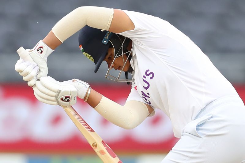 Shafali Verma on her Test debut against England last week.